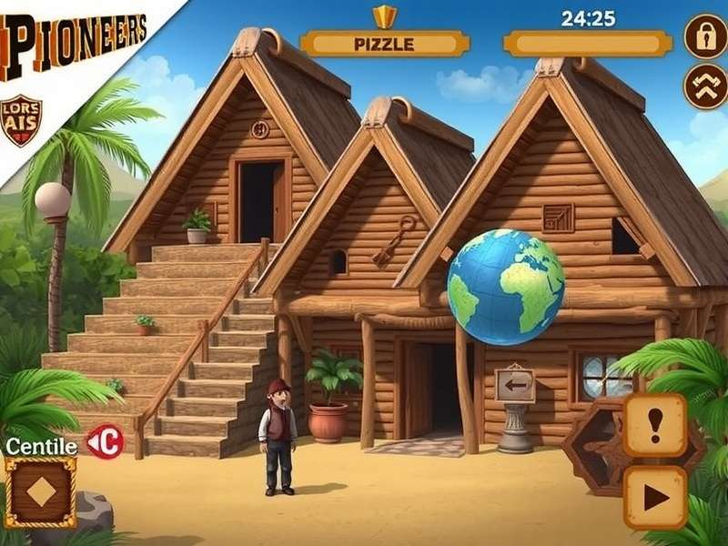 Pioneers Peacock Explorer puzzle solving scene